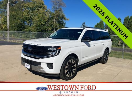 Oxford White 2026 Ford Expedition Max Platinum