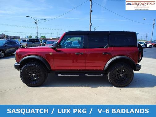 Ruby Red Metallic Tinted Clearcoat 2026 Ford Bronco Badlands