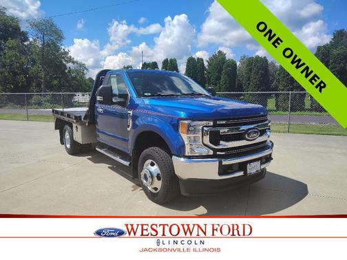 Atlas Blue 2022 Ford F-350 XLT