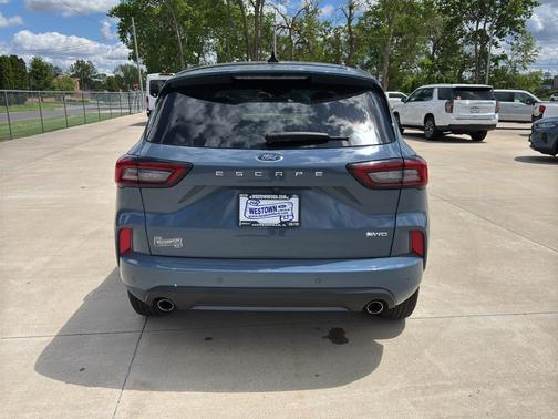 Vapor Blue Metallic 2024 Ford Escape ST-Line