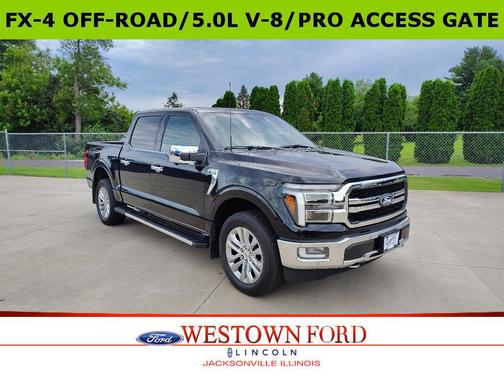 Agate Black Metallic 2024 Ford F-150 Lariat