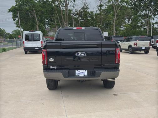 Agate Black Metallic 2025 Ford F-150 King Ranch