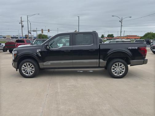 Agate Black Metallic 2025 Ford F-150 King Ranch