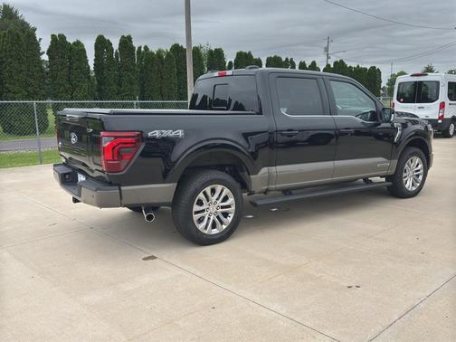 Agate Black Metallic 2025 Ford F-150 King Ranch