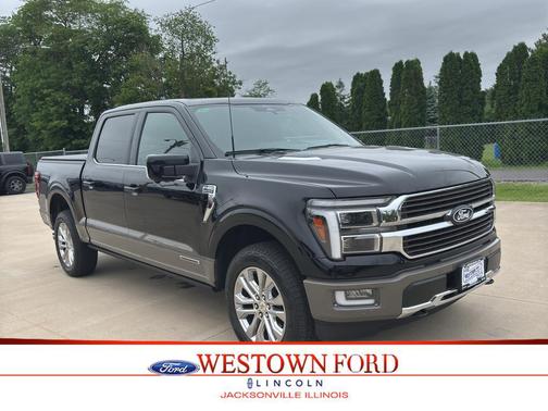 Agate Black Metallic 2025 Ford F-150 King Ranch