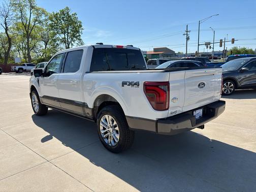 Star White Metallic Tri-Coat 2025 Ford F-150 King Ranch