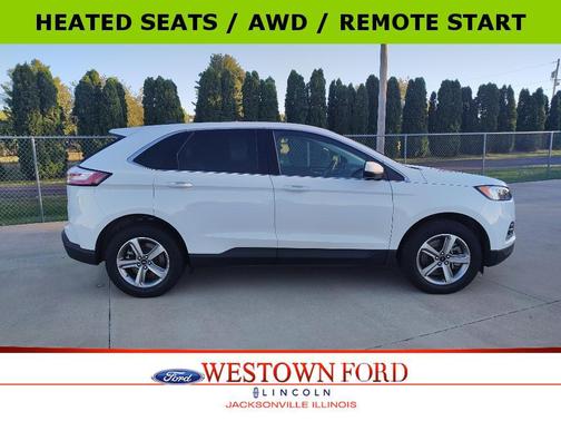 Oxford White 2024 Ford Edge SEL