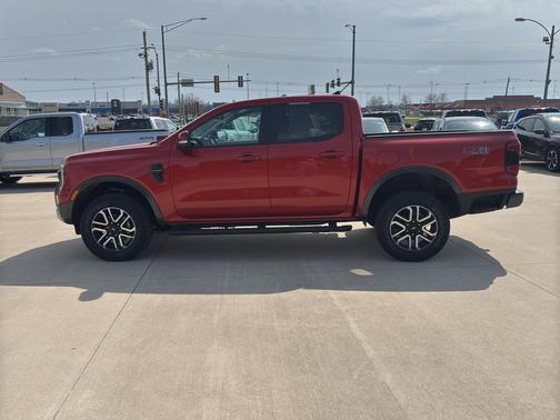 Hot Pepper Red Metallic Tinted Clearcoat 2024 Ford Ranger LARIAT