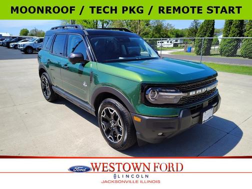 Eruption Green Metallic 2025 Ford Bronco Sport Outer Banks