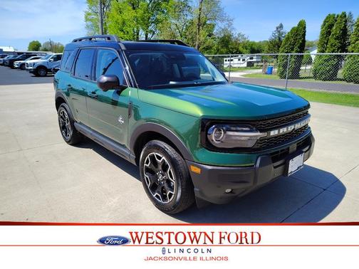 Eruption Green Metallic 2025 Ford Bronco Sport Outer Banks