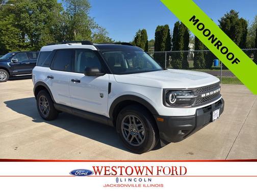 Oxford White 2025 Ford Bronco Sport Big Bend