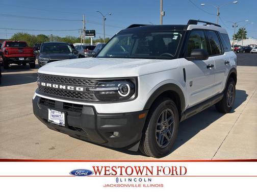 Oxford White 2025 Ford Bronco Sport Big Bend
