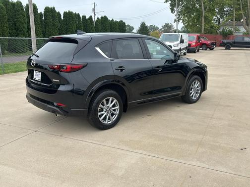 Jet Black Mica 2025 Mazda CX-5 2.5 S Preferred Package