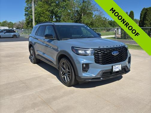 Vapor Blue Metallic 2025 Ford Explorer ST-Line
