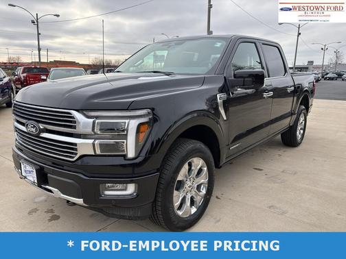 Agate Black Metallic 2026 Ford F-150 Platinum