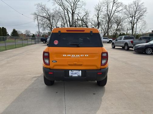 Orange Fury Metallic Tri-Coat 2026 Ford Bronco Sport Big Bend