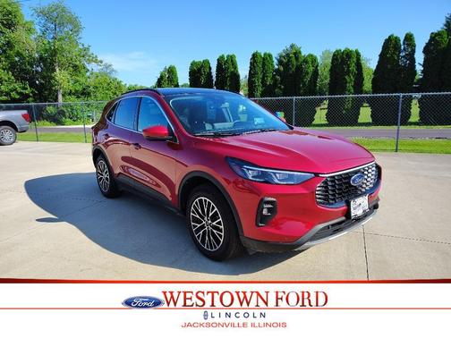 Rapid Red Metallic Tinted Clearcoat 2025 Ford Escape PHEV Base
