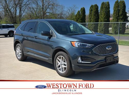 Stone Blue Metallic 2024 Ford Edge SEL