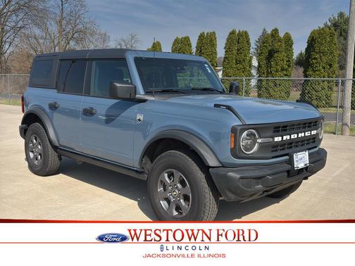 Azure Gray Metallic Tri-Coat 2025 Ford Bronco Big Bend