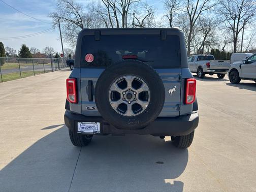 Azure Gray Metallic Tri-Coat 2025 Ford Bronco Big Bend