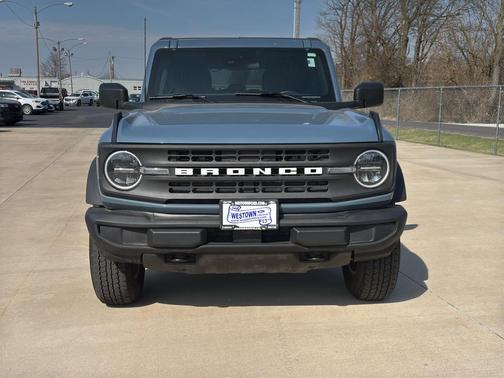 Azure Gray Metallic Tri-Coat 2025 Ford Bronco Big Bend