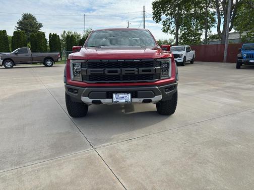 Rapid Red Metallic Tinted Clearcoat 2023 Ford F-150 Raptor