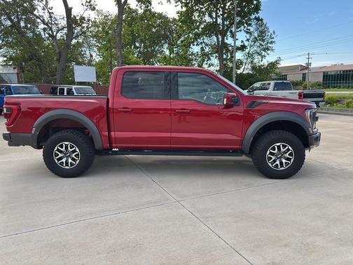 Rapid Red Metallic Tinted Clearcoat 2023 Ford F-150 Raptor