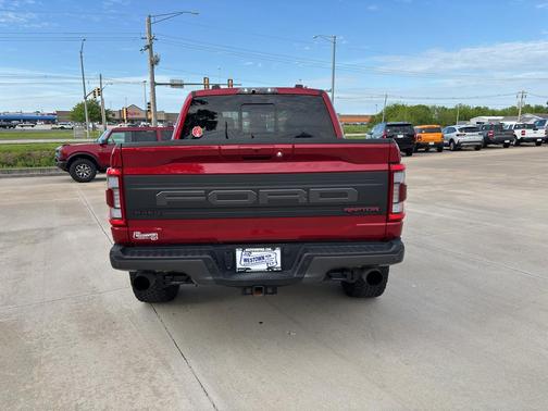 Rapid Red Metallic Tinted Clearcoat 2023 Ford F-150 Raptor