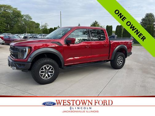 Rapid Red Metallic Tinted Clearcoat 2023 Ford F-150 Raptor