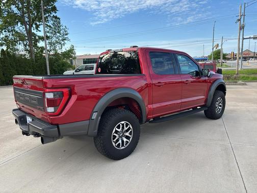 Rapid Red Metallic Tinted Clearcoat 2023 Ford F-150 Raptor