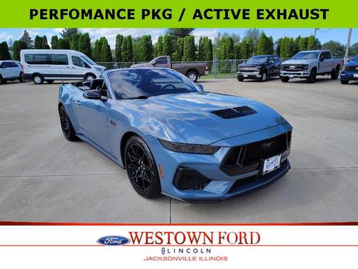 Vapor Blue Metallic 2024 Ford Mustang GT Premium