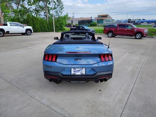 Vapor Blue Metallic 2024 Ford Mustang GT Premium