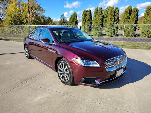 Burgundy Velvet 2020 Lincoln Continental Standard