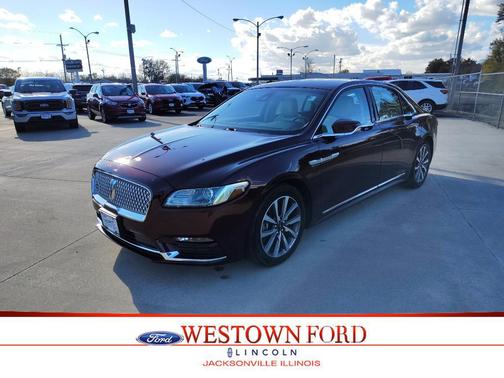 Burgundy Velvet 2020 Lincoln Continental Standard