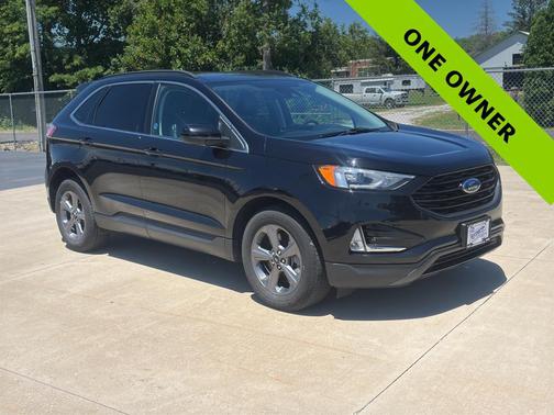 Agate Black Metallic 2022 Ford Edge SEL