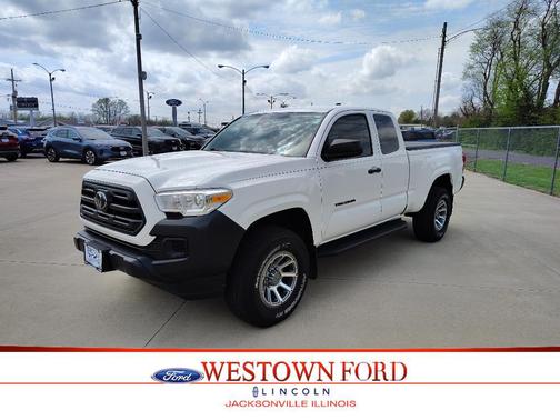 Super White 2019 Toyota Tacoma SR
