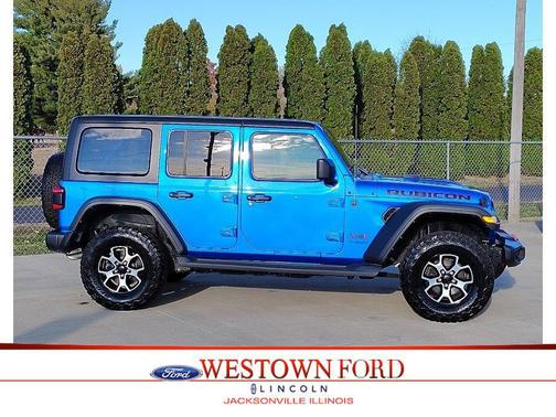 Hydro Blue Pearlcoat 2022 Jeep Wrangler Unlimited Rubicon