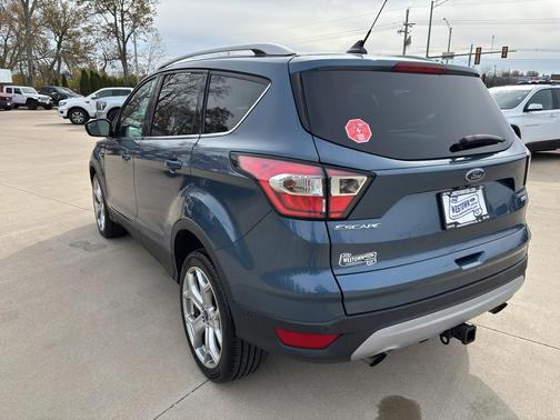 Blue Metallic 2018 Ford Escape Titanium