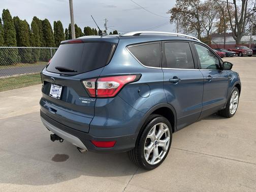 Blue Metallic 2018 Ford Escape Titanium