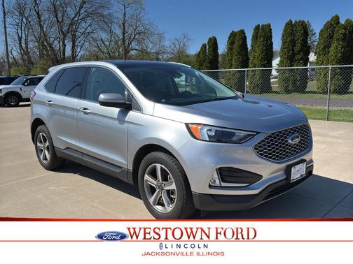 Iconic Silver Metallic 2024 Ford Edge SEL