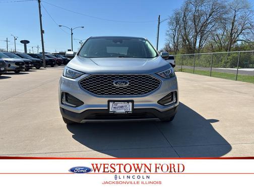 Iconic Silver Metallic 2024 Ford Edge SEL