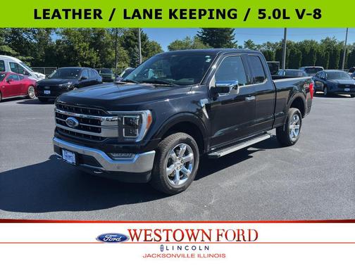 Agate Black Metallic 2022 Ford F-150 Lariat