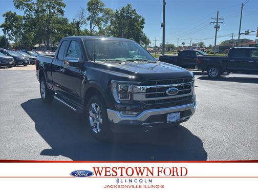 Agate Black Metallic 2022 Ford F-150 Lariat