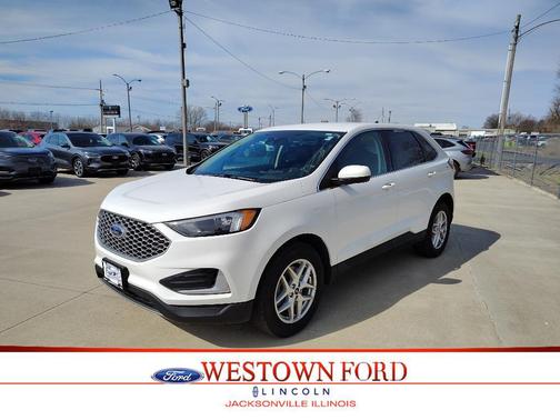 Oxford White 2024 Ford Edge SEL