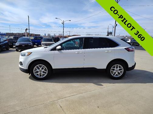 Oxford White 2024 Ford Edge SEL