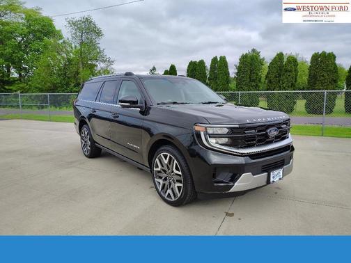 Agate Black Metallic 2026 Ford Expedition Max Platinum