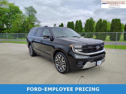 Agate Black Metallic 2026 Ford Expedition Max Platinum