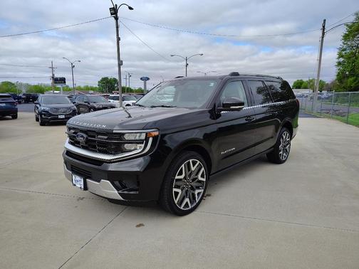 Agate Black Metallic 2026 Ford Expedition Max Platinum