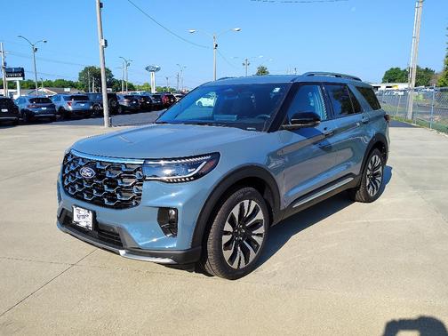 Vapor Blue Metallic 2027 Ford Explorer Platinum