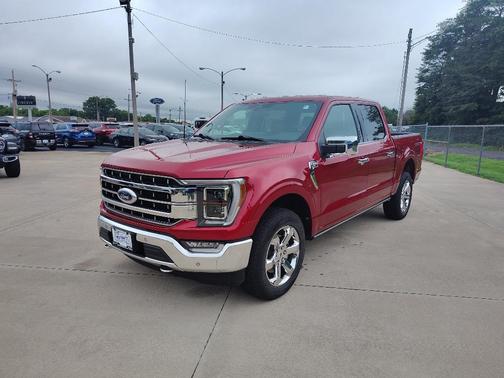 Rapid Red Metallic Tinted Clearcoat 2023 Ford F-150 Lariat